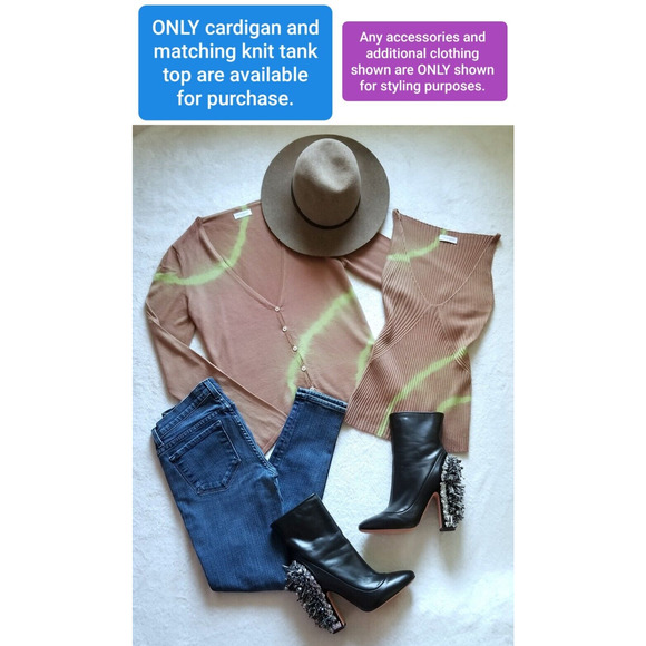 FRANCK NAMANI cashmere-silk sweater & top twinset 2-pc set $2,280 it-40 / us-4 - Picture 4 of 11